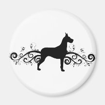 Fancy Dane Magnet