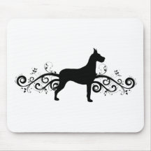 Fancy Dane Mouse Pads