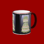 Fancy Floral Cake Mug mugs