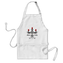 Fancy gothic candelabra apron