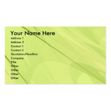 Fancy Green Business Card Templates