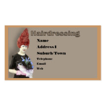 FANCY HAIRDRESSER - FANCY HAIR BUSINESS CARDS