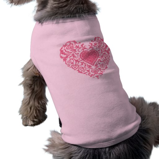 Fancy Heart Pet Clothes