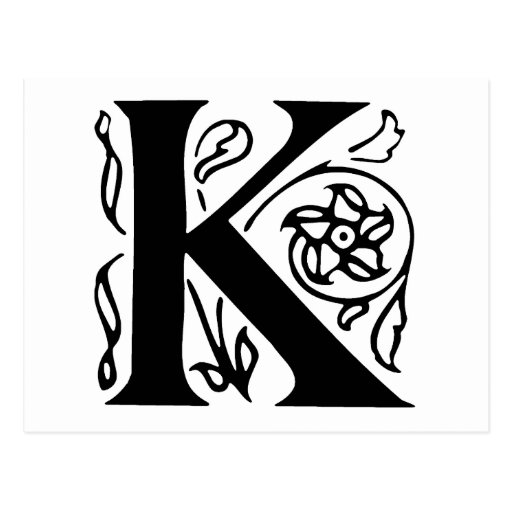 Fancy Letter K Designs Traffic Club