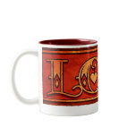 Fancy Love Valentine's Day Mug mugs