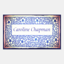 Fancy Scroll Border Stickers