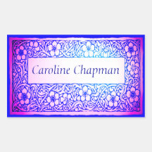 Fancy Scroll Border Stickers