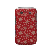 Fancy Snowflakes BlackBerry Bold Case Mate Covers