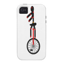 Fantastic Unicycle in the circus Case For The iPhone 4