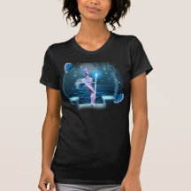 Fantasy Art Female T Shirt - Cute Elf