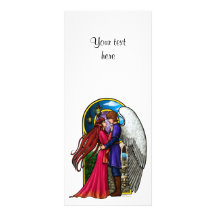 Fantasy Couple Rack Card Design