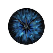 fantasy design blueblack clock
