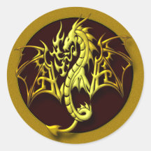 FANTASY DRAGON STICKER