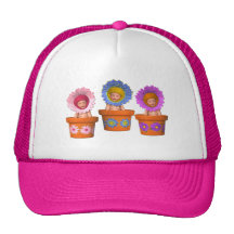 Fantasy Flower Pot Babies Trucker Hats