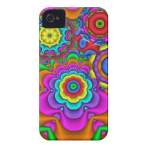Fantasy flowers Summer iPhone 4 case