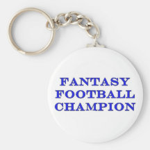 Fantasy Football Champion Keychain