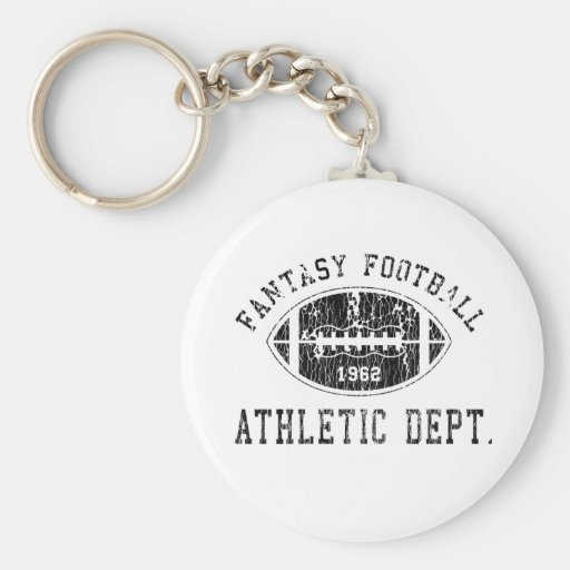 Fantasy football keychain