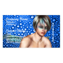 Fantasy Merman Business Cards