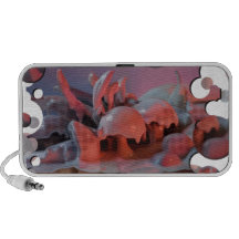 fantasy of fantastic nature with bubbles sunset notebook speaker