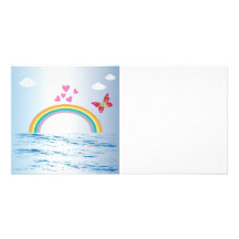 fantasy photo greeting card