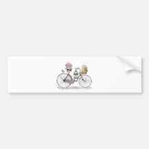 Fantasy push bike bumper stickers