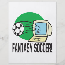 Fantasy Soccer Full Color Flyer