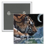Fantasy Tiger & Moon Pin