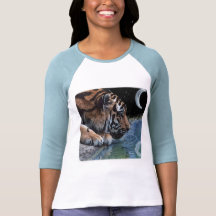 Fantasy Tiger & Moon Tshirt