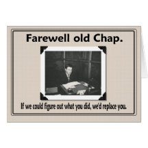 Farewell goodbye coworker greeting cards