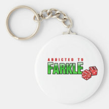 FARKLE - addicted Key Chains