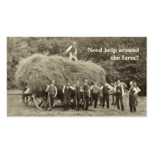 Farm Contractor business card