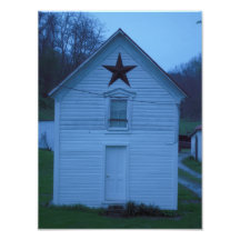 farm house out building photographic print
