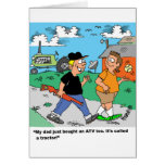 Farm Kids ATV /Tractor Cartoon Cards