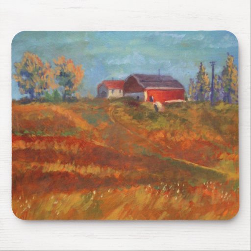 FARM LANDSCAPE HI-RES MOUSE MAT
