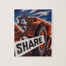 Farm Share Jigsaw Puzzle