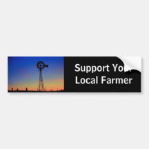 Farm Support Bumper Sticker