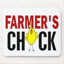 Farmer’s Chick Mouse Pad