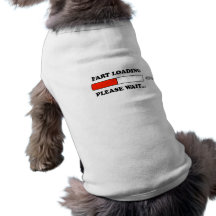 Fart loading dog tee shirt