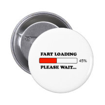 Fart loading pinback buttons
