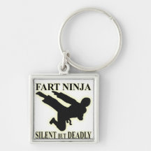 FART NINJA KEY CHAIN