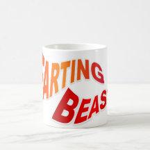 FARTING BEAST - hilarious innuendo humour Coffee Mug