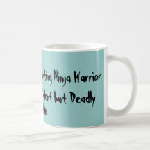Farting Ninja Warrior Silent but Deadly Mug