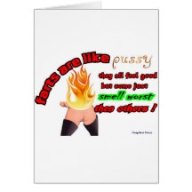 farts and pussy cards