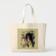Fashion Diva Swirled Canvas Bags