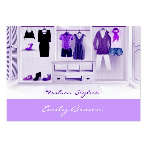 Fashion Mode Stylist Business Card