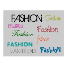 Fashion Post Cards