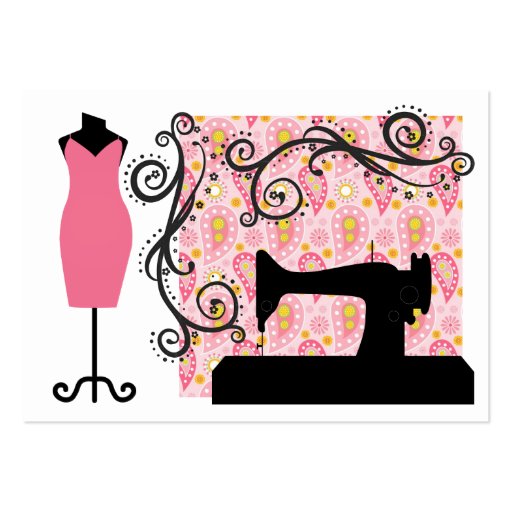 Fashion / Seamstress Card - SRF Business Card Template