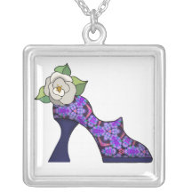 Fashion Show with rose Personalised Necklace