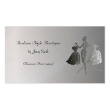 Fashion Style Boutique Business Card Templates