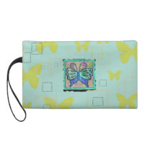 Fashionable Wristlet, butterfly image